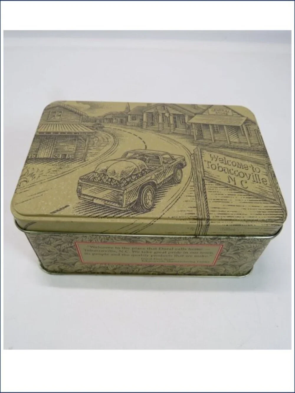 VTG General Store (6) Metal Tins Bundle Smith Bros Doral Burt’s Bees Starbucks