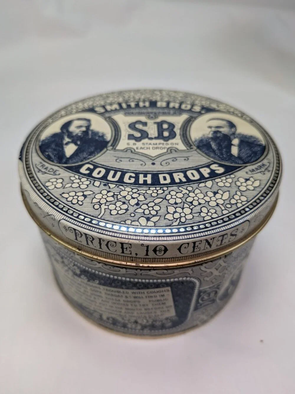 VTG General Store (6) Metal Tins Bundle Smith Bros Doral Burt’s Bees Starbucks