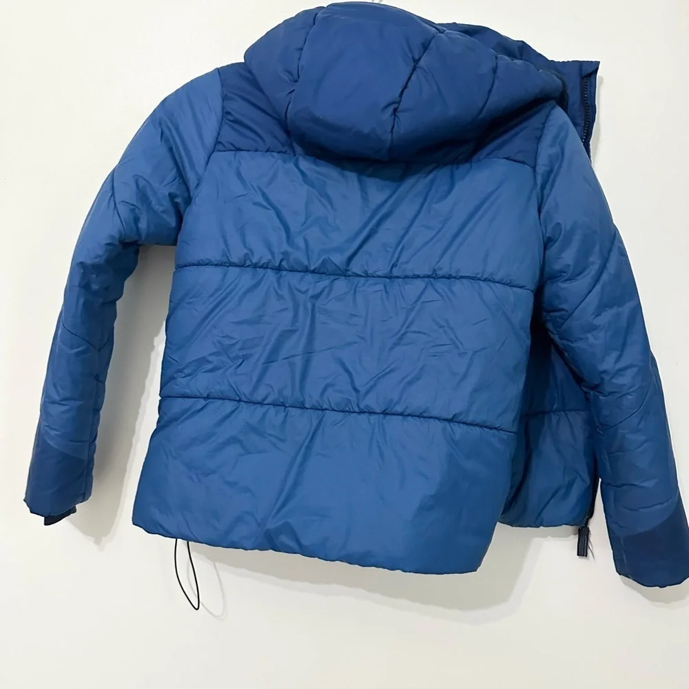 Patagonia size 10 boy puffer synthetic coat insulated hood outdoor hiking