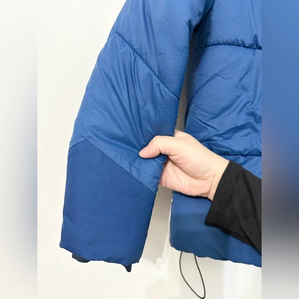Patagonia size 10 boy puffer synthetic coat insulated hood outdoor hiking