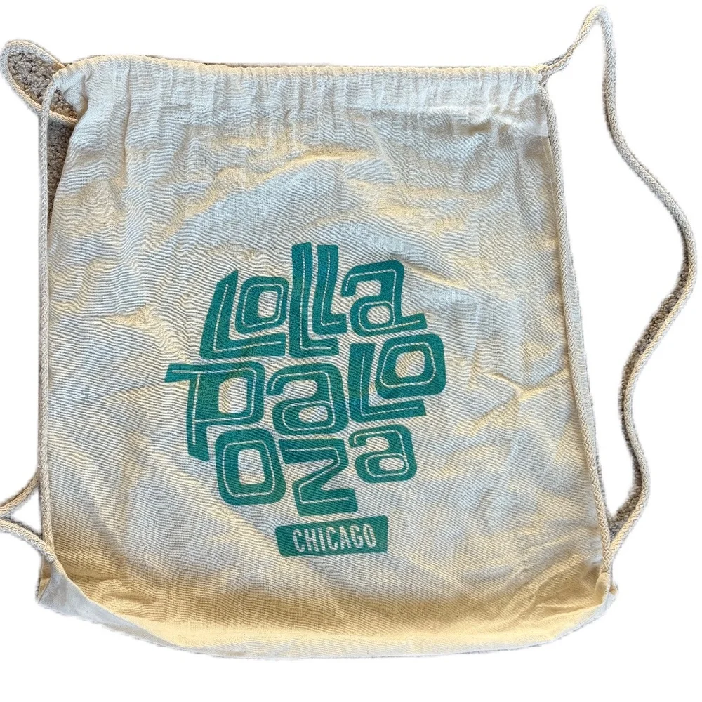 lollapalooza festival drawstring
