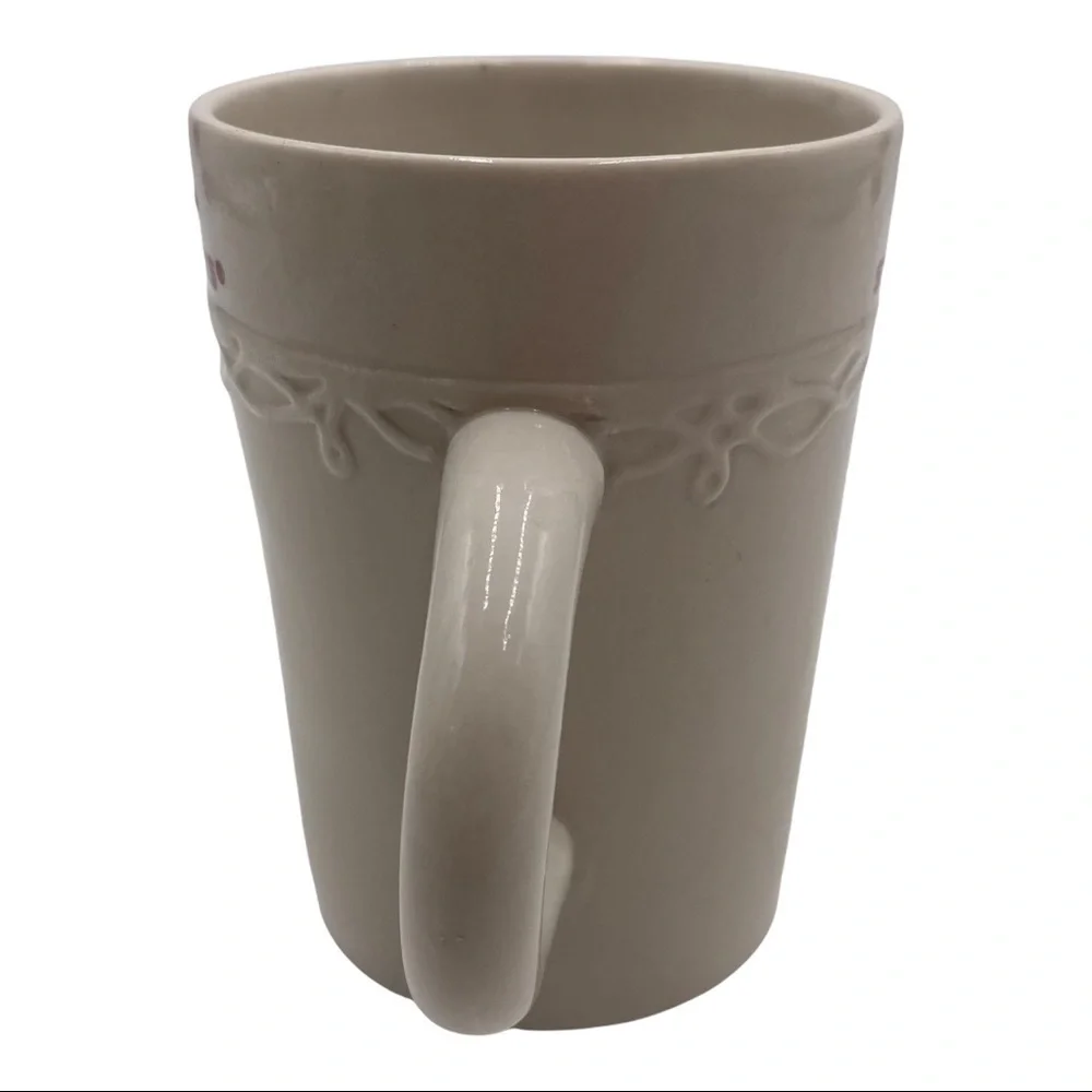 Starbucks embossed scroll
