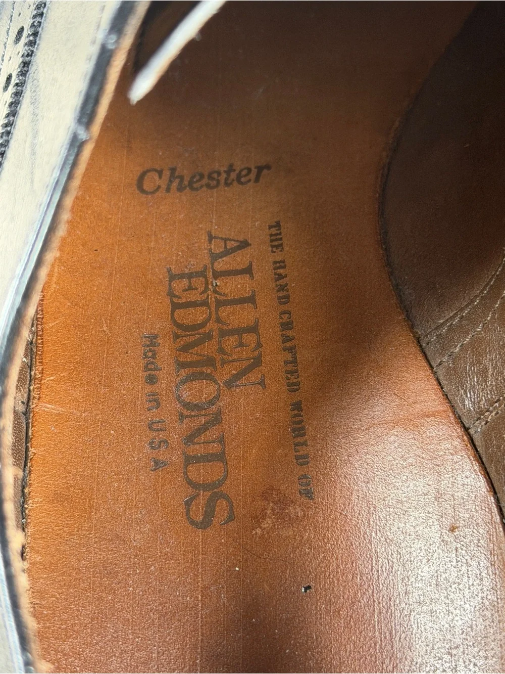 Allen Edmonds size oxfords owned