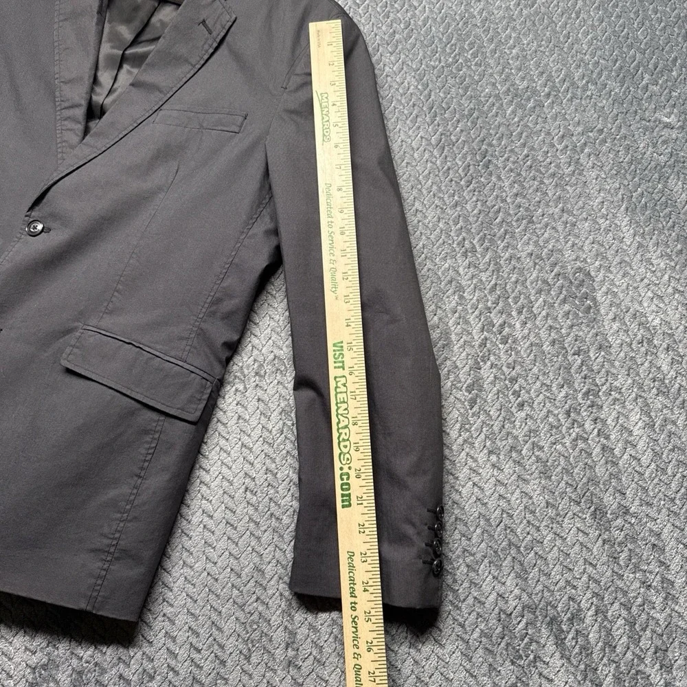 Pronto Uomo Blue Label Sport Jacket Men Sz L Modern Fit Cotton Nylon Lycra Blend