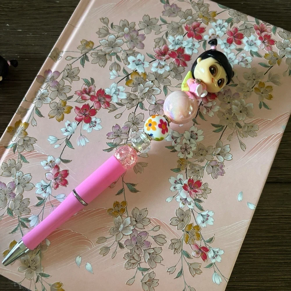 Disney Doorables: Monsters INC.: Boo sleepover handmade beaded pen