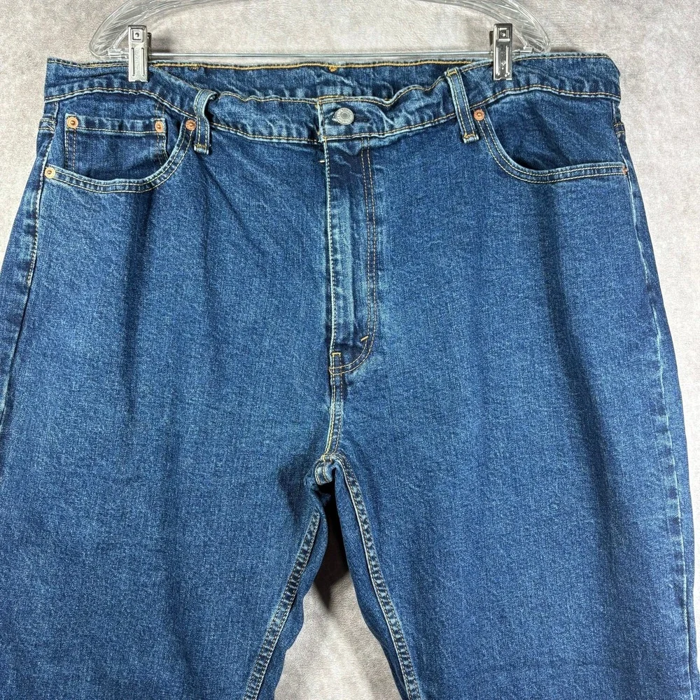 Levi's 559 Jeans‎ Mens Size 44X30 Blue Medium Wash Denim Relaxed Fit Straight