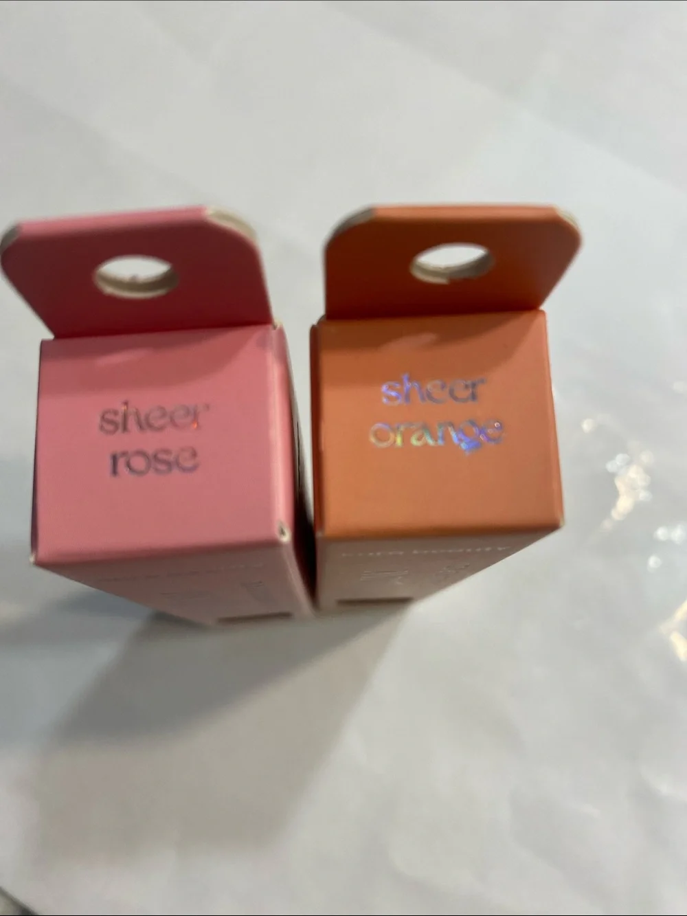 Kara Beauty pH Glow Color-Changing Lip Oil Duo - Sheer Orange & Sheer Rose