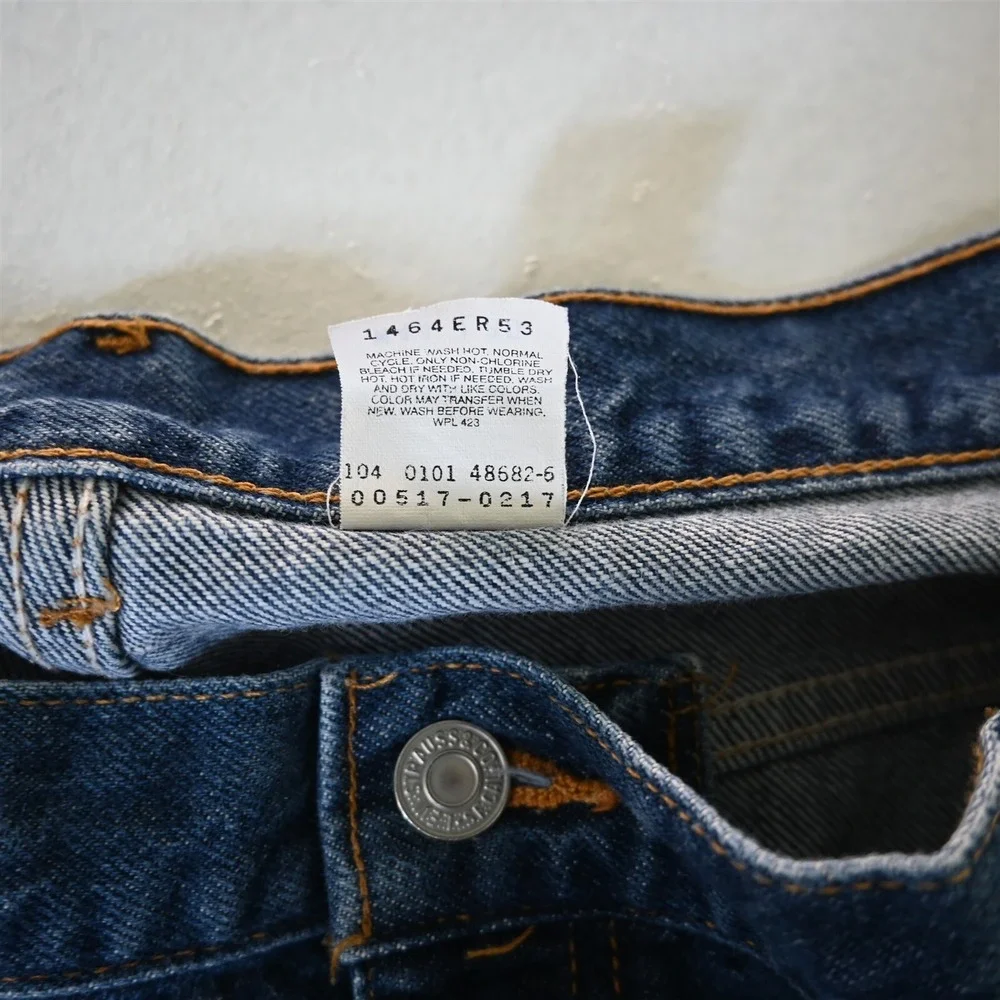 Levi's 44x30‎ 517 Bootcut Vtg Dark 100% Cotton Denim Mens Jeans