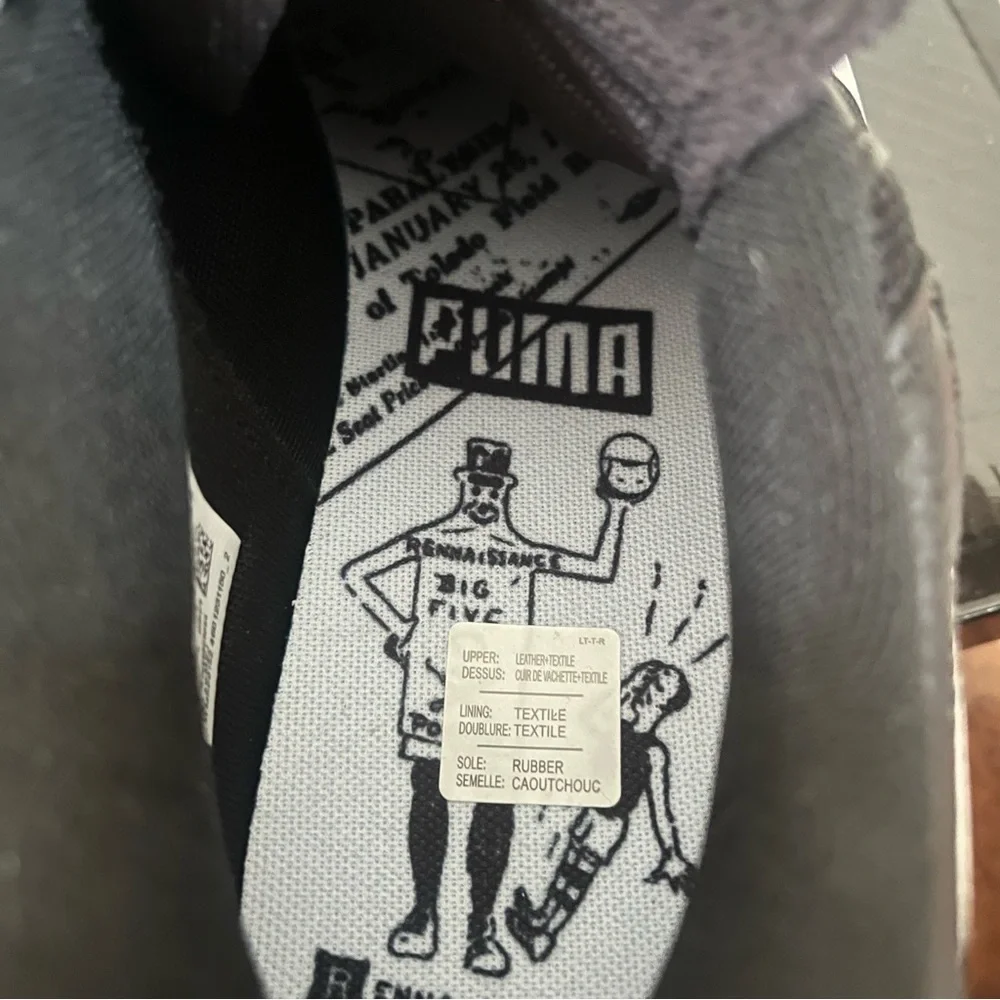 Puma‎ Classic Black Athletic Shoes