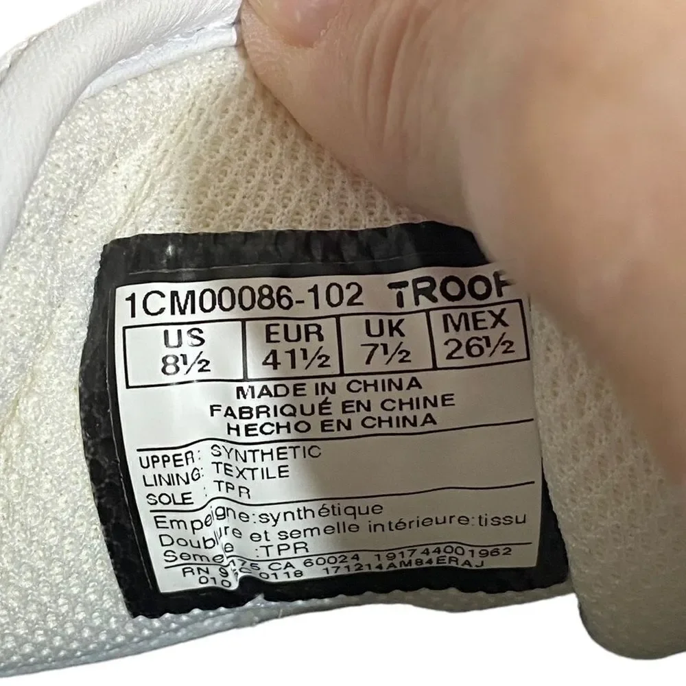 TROOP - MEN’S DESTROYER LOW SNEAKERS - SIZE 8‎ 1/2 - VERY GOOD CONDITION - S3