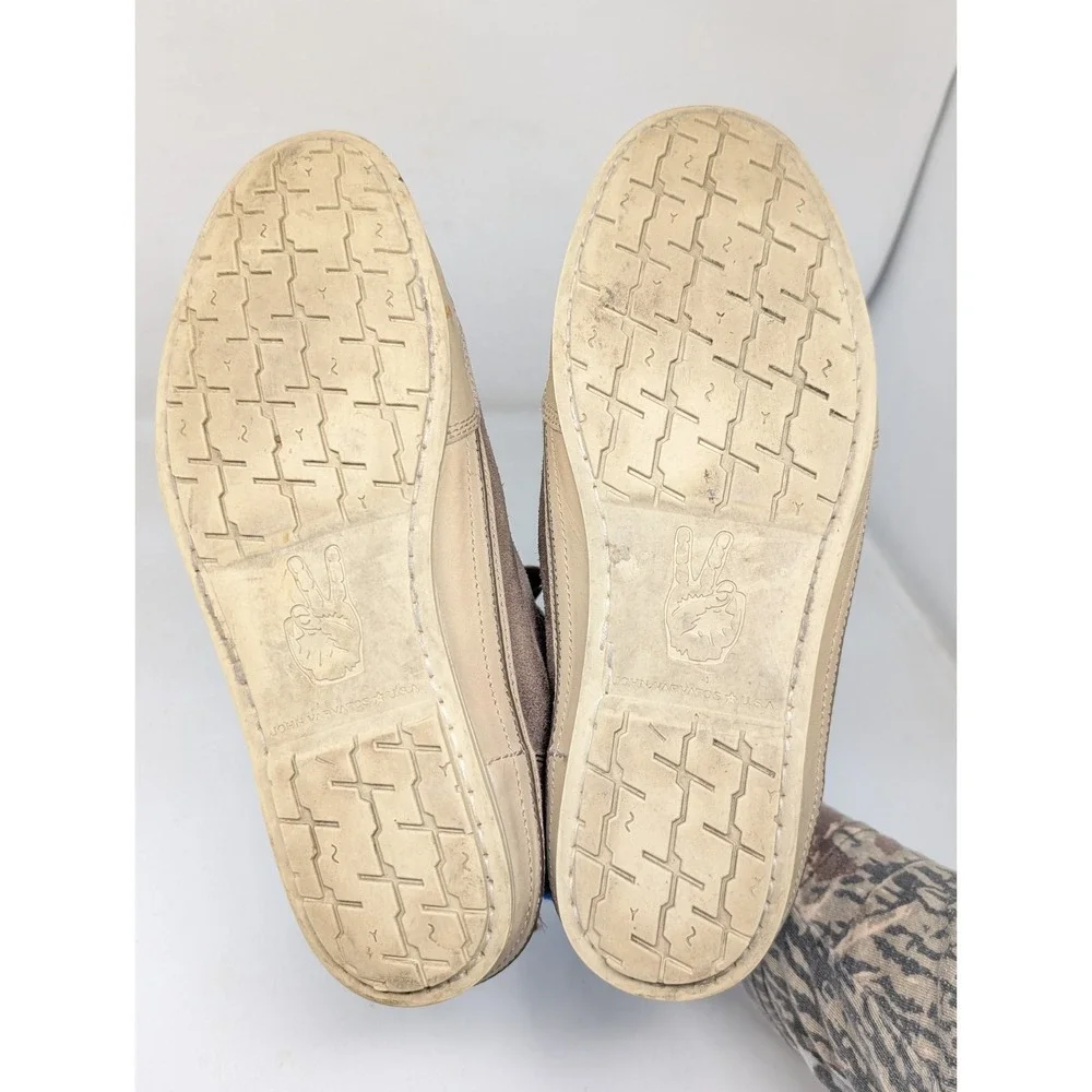 John Varvatos Star USA High Top Sneakers Men's Size‎ 8 Redding Zip Suede Brown