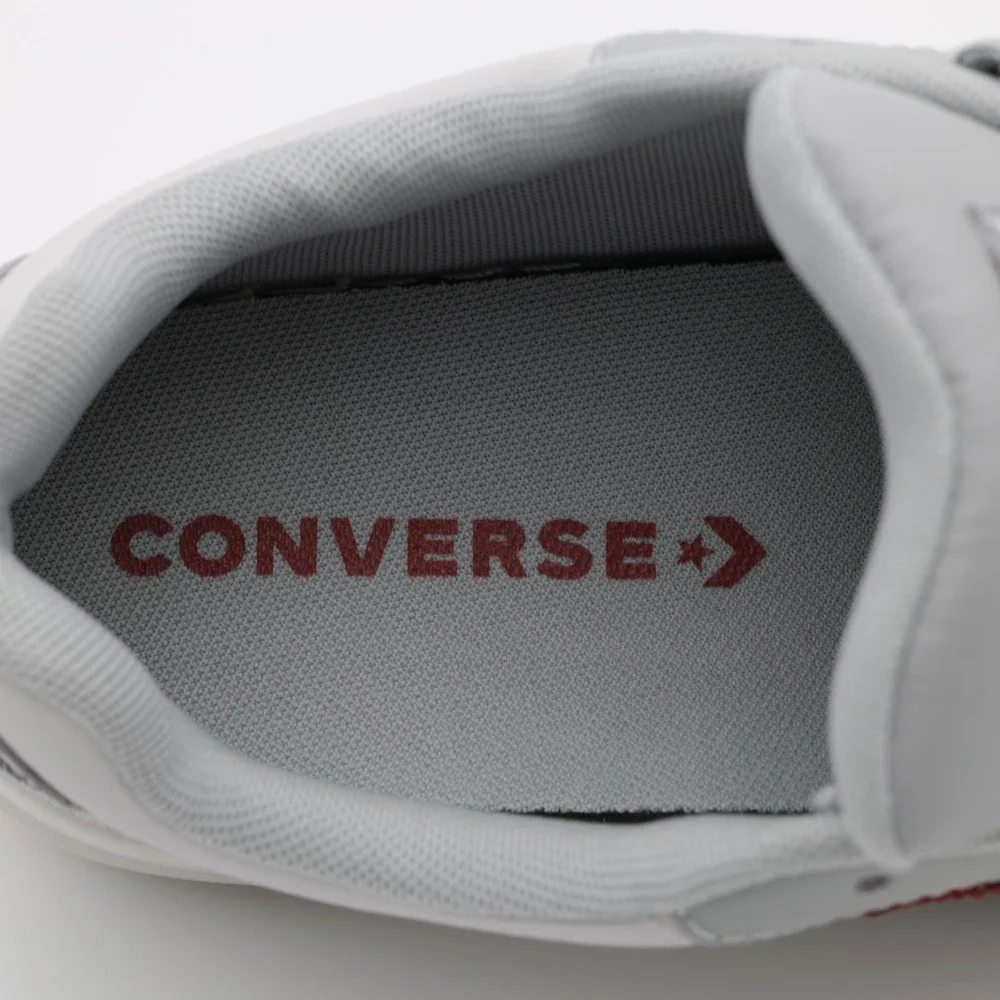 Converse Unisex Pro Blaze Classic Leather Suede Low‎ Shoes Gray/Burgundy Size 9