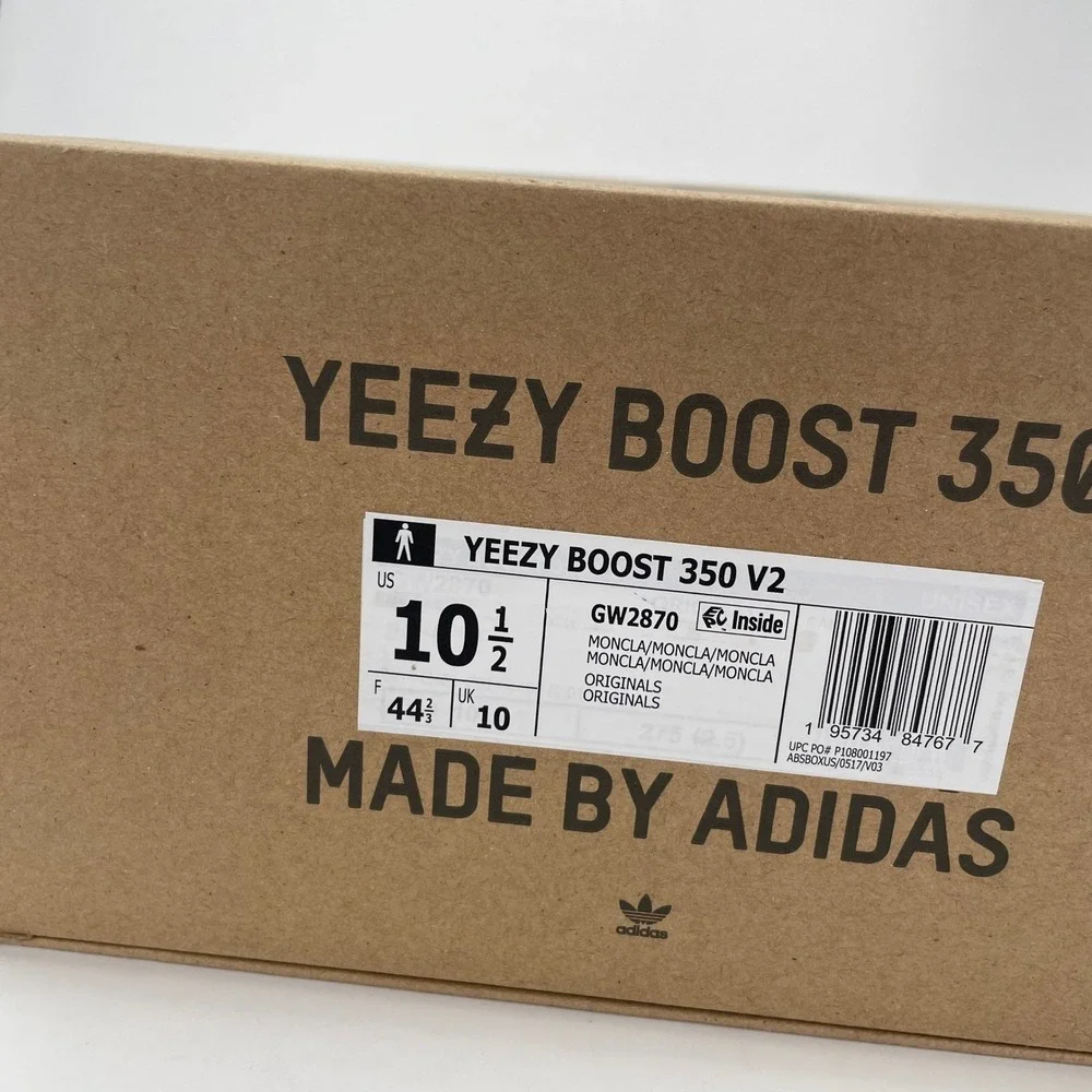 Adidas Yeezy Boost 350 V2 Sneakers Mono Clay Orange GW2870 10.5 Shoes Futuristic