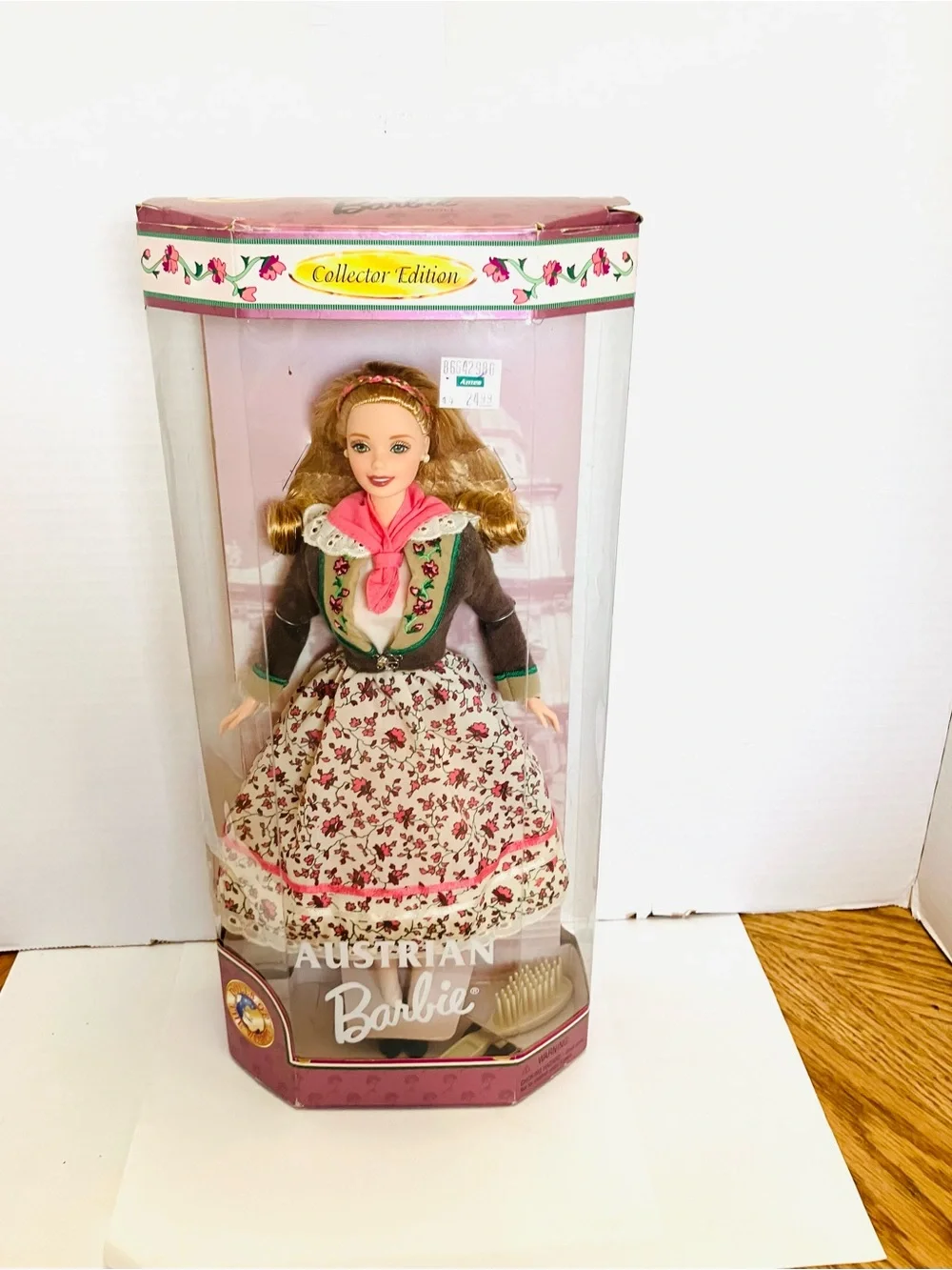 Barbie doll never