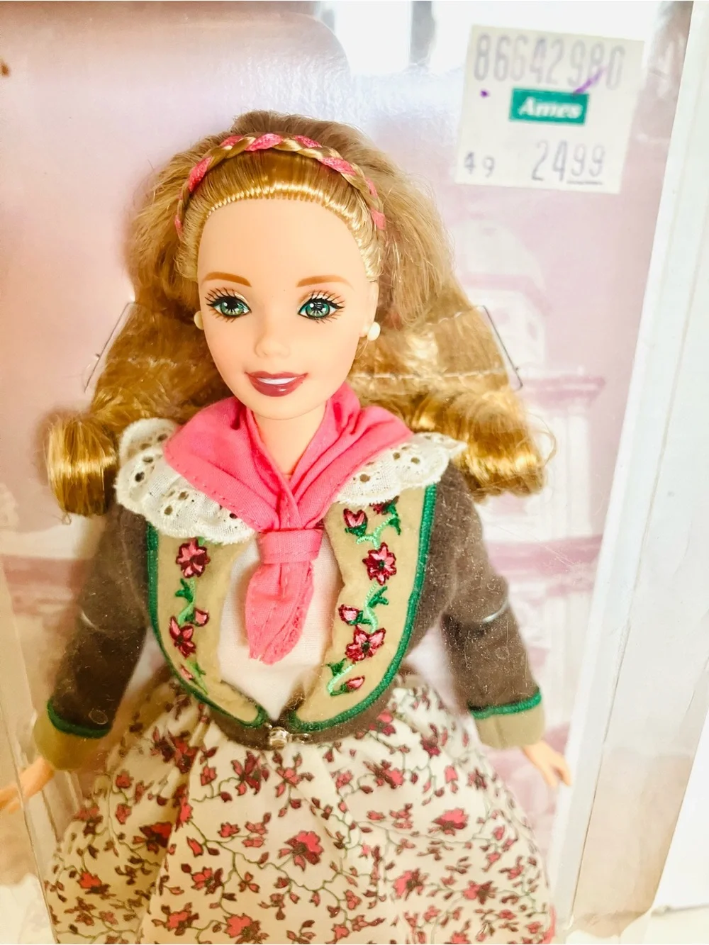 Barbie doll never