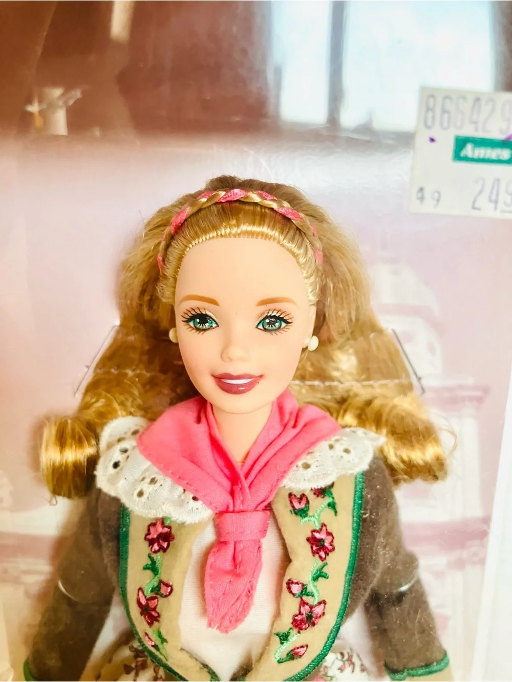 Barbie doll never