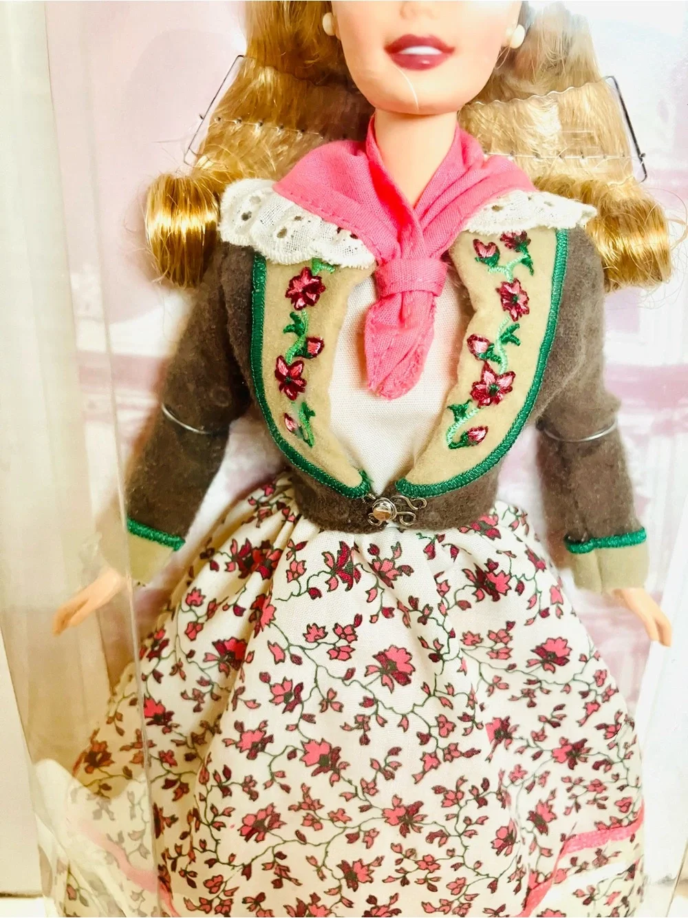 Barbie doll never