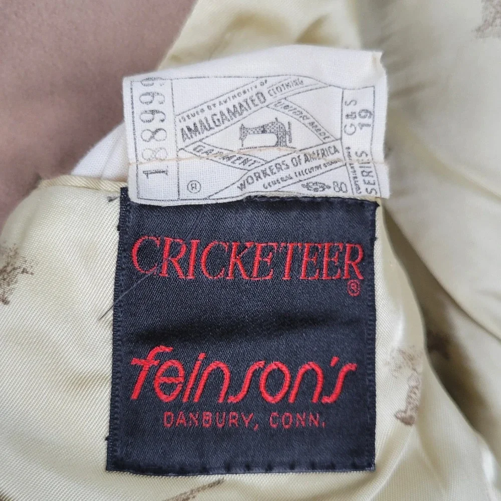 Cricketeer vintage feinson