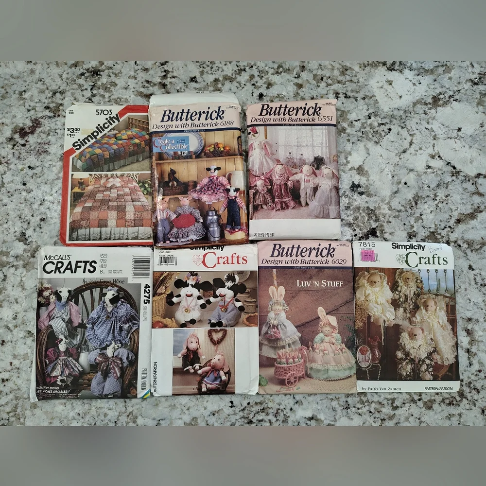 Simplicity lot vintage