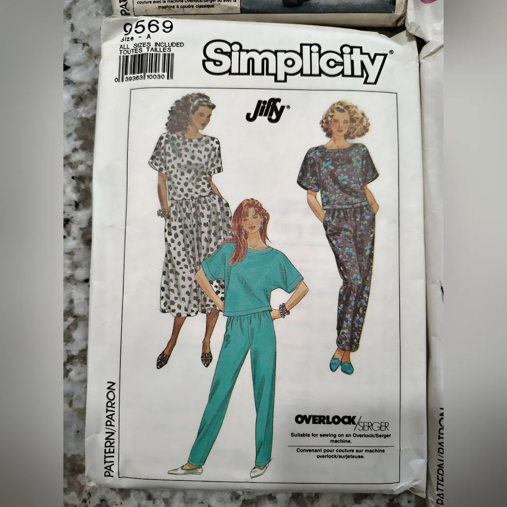 Simplicity lot vintage