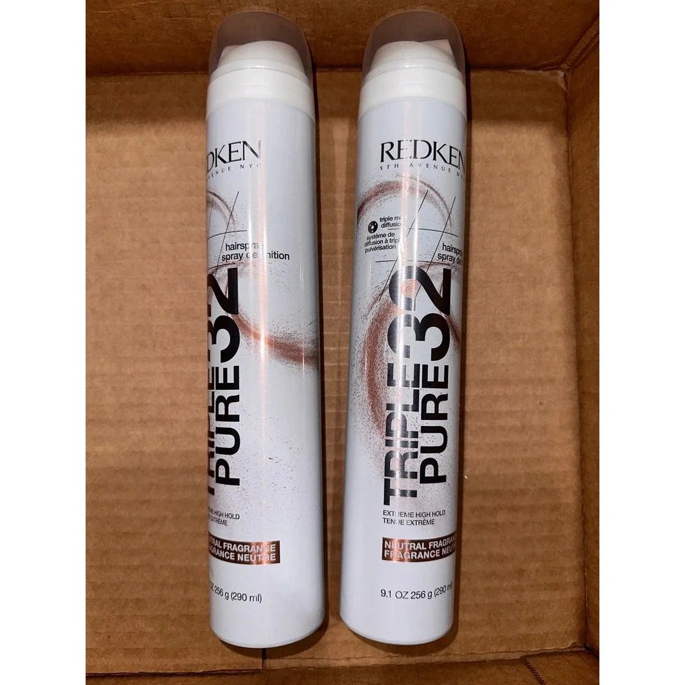 Redken Triple Pure 32 Extreme High‎ Hold Hairspray hair care neutral Scent