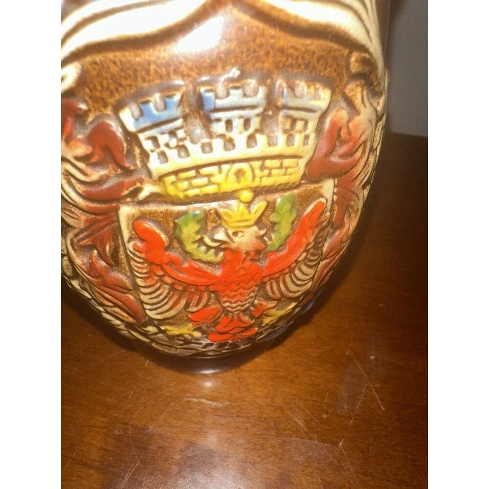 Vintage Tirol Crest Tankard Origin Stamped and Numbered
