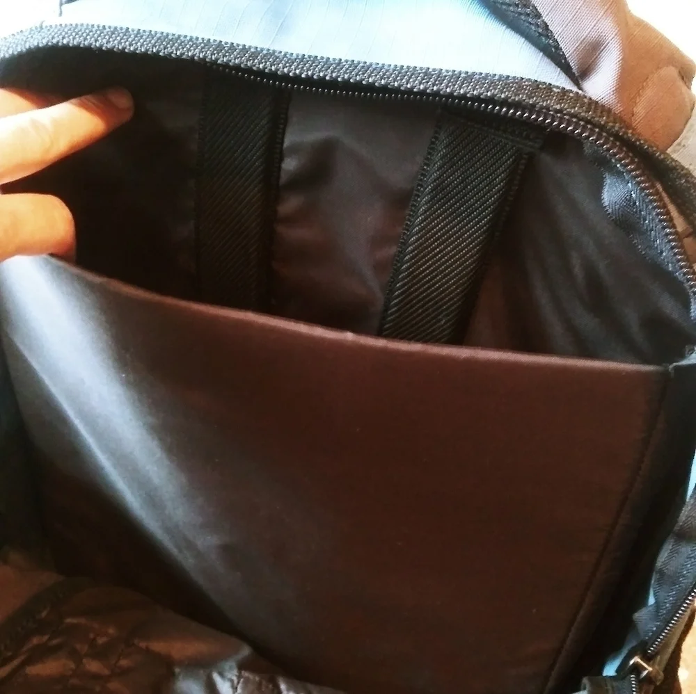 Samsonite backpack padded for computer blue gray‎