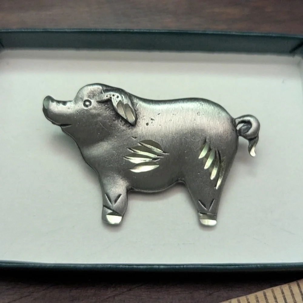 Vintage charming silver