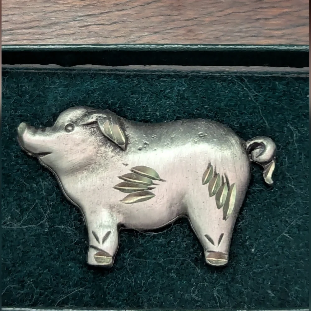 Vintage charming silver