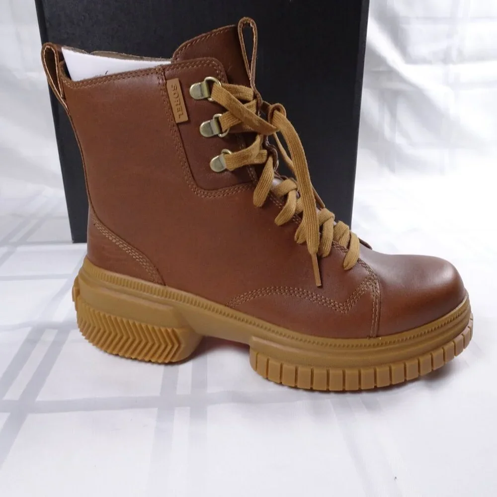 Sorel‎ - ONA Ave Boot Lace, Brown, Waterproof Women's 8.5 - NEW
