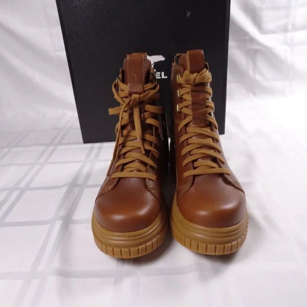 Sorel‎ - ONA Ave Boot Lace, Brown, Waterproof Women's 8.5 - NEW