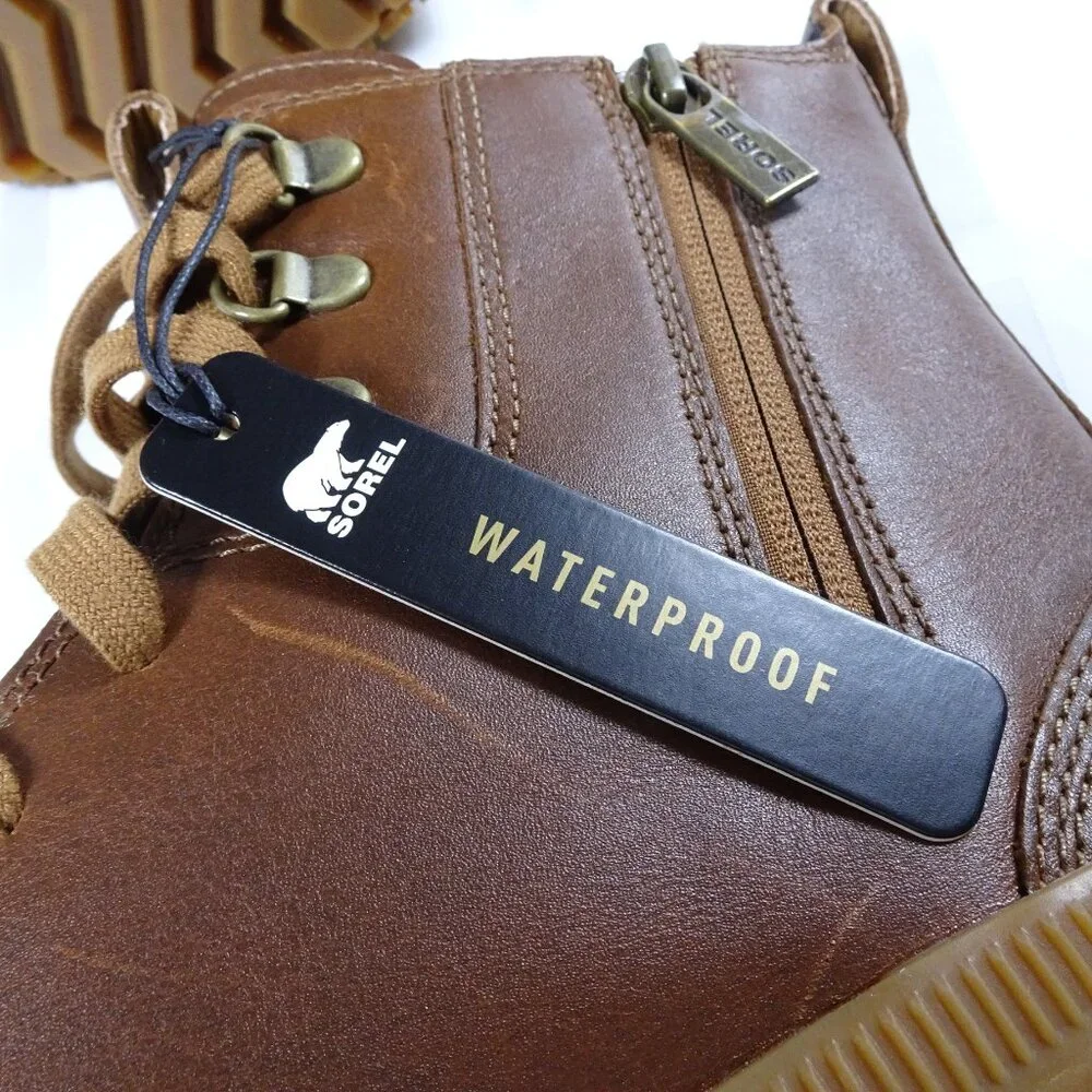 Sorel‎ - ONA Ave Boot Lace, Brown, Waterproof Women's 8.5 - NEW