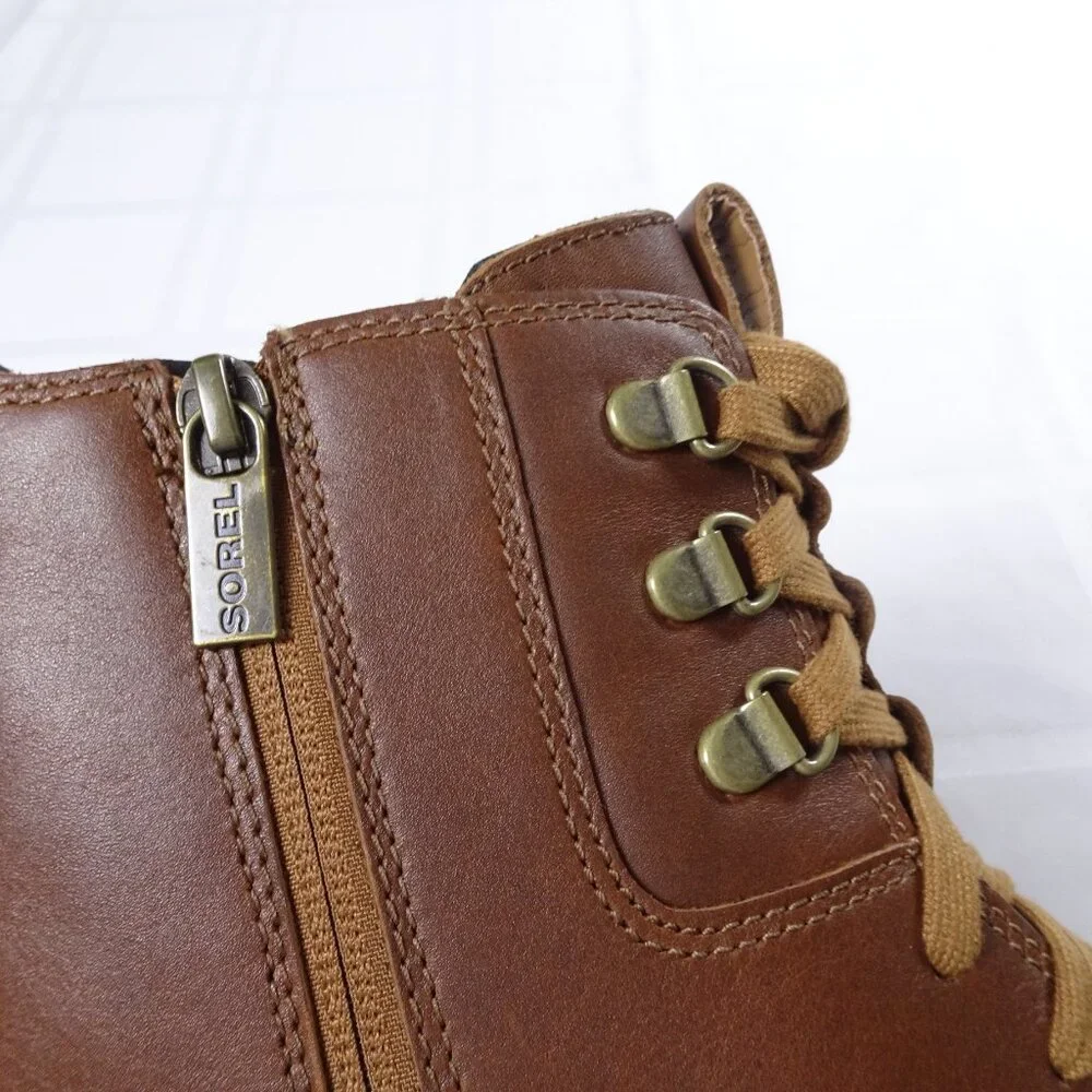 Sorel‎ - ONA Ave Boot Lace, Brown, Waterproof Women's 8.5 - NEW