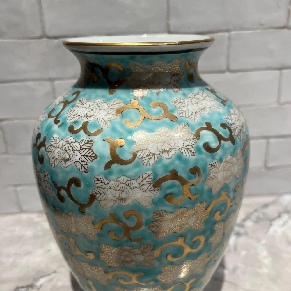 Vintage Imari‎ Japanese Handpainted Vase