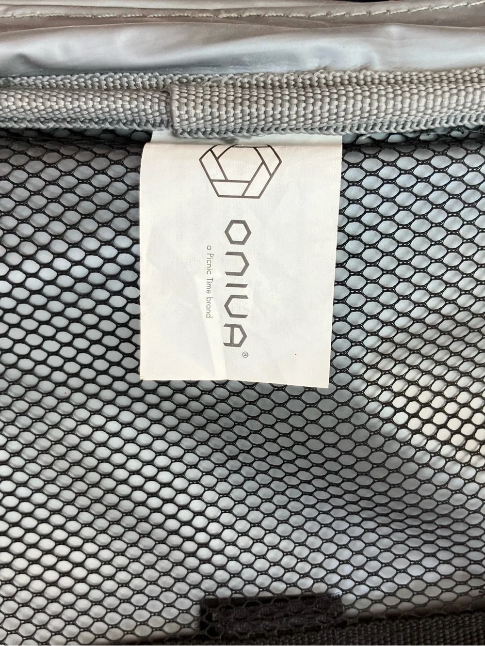 Men's Two-Tone Black and Gray Backpack Cooler