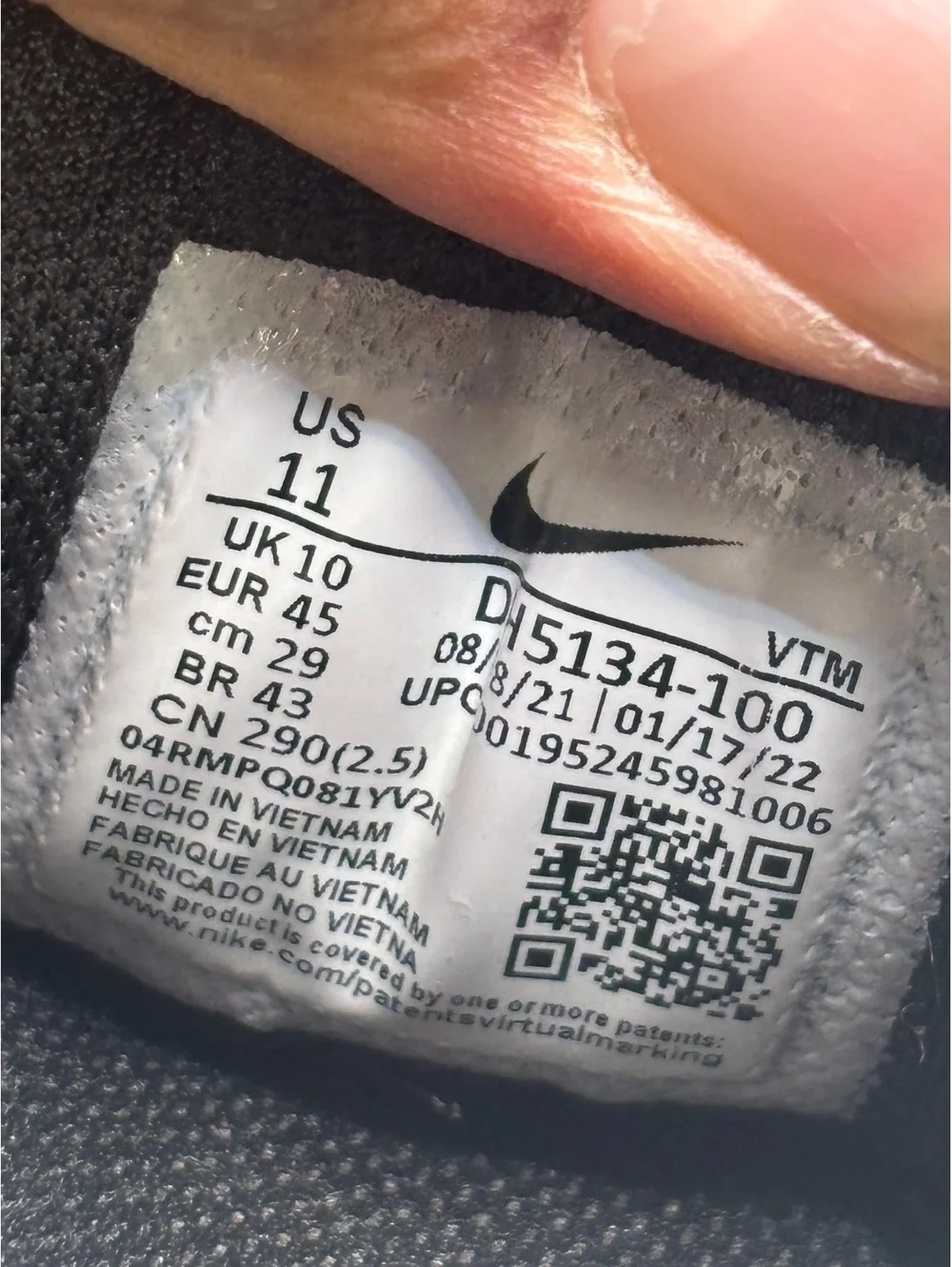 Nike size 11
