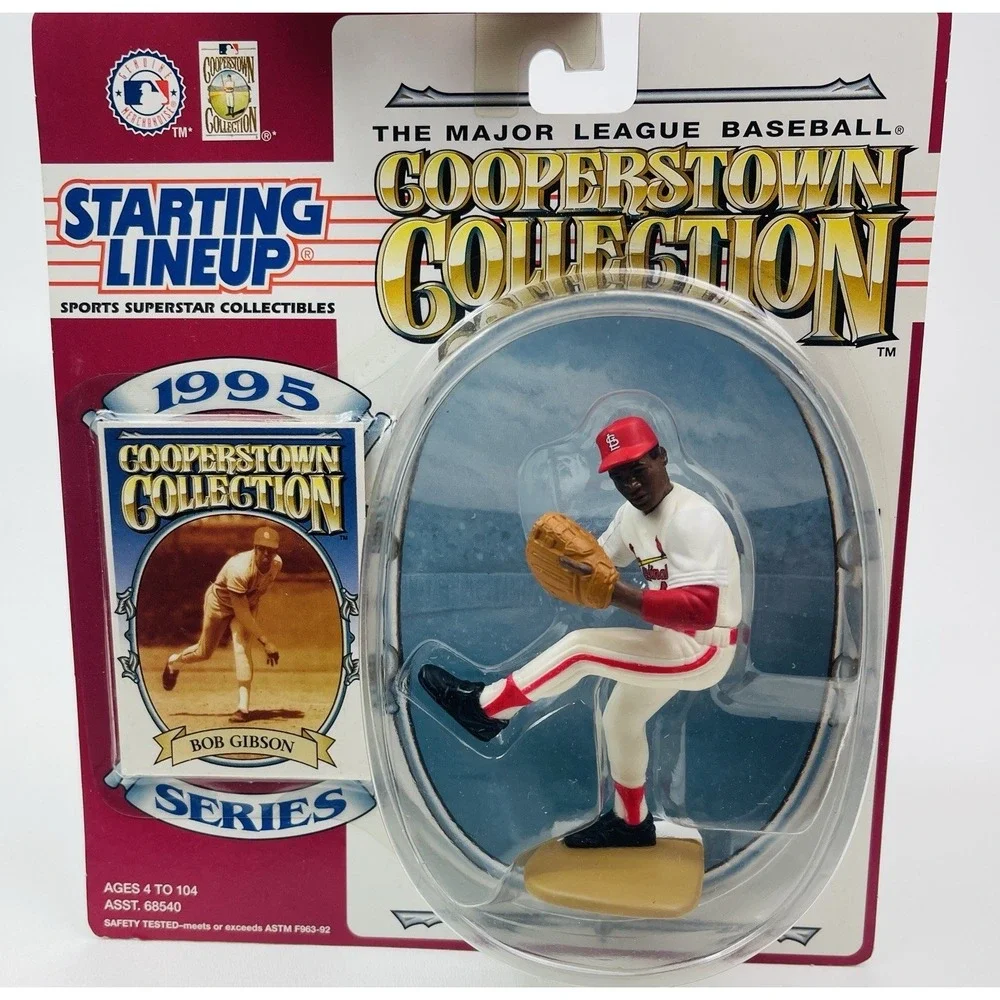 Starting Lineup Kenner 1995 Cooperstown Collection Bob Gibson Cardinals Figure
