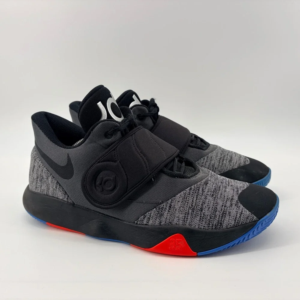 Nike KD Trey 5 VI Black/Metallic Silver size 12 AA7067-002 Mens Basketball Shoe