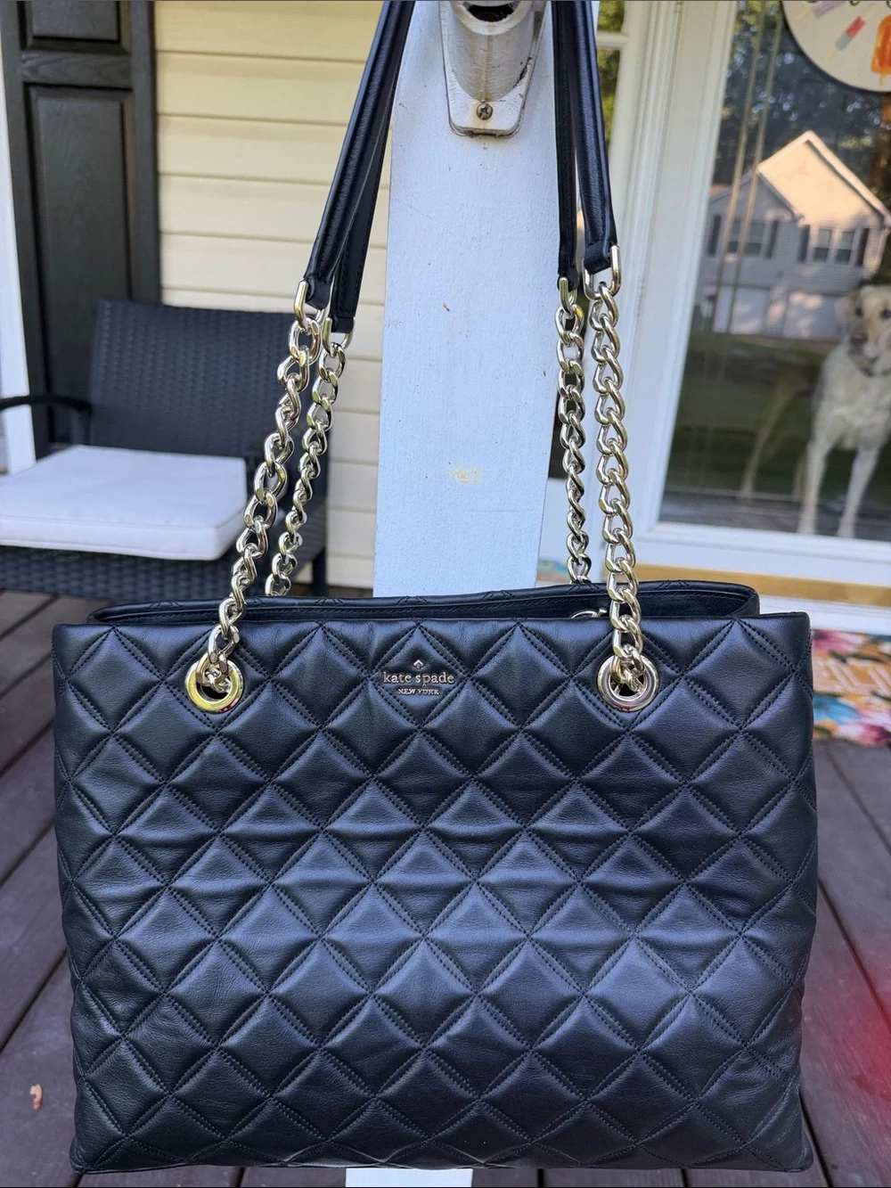 kate spade stylish quilted