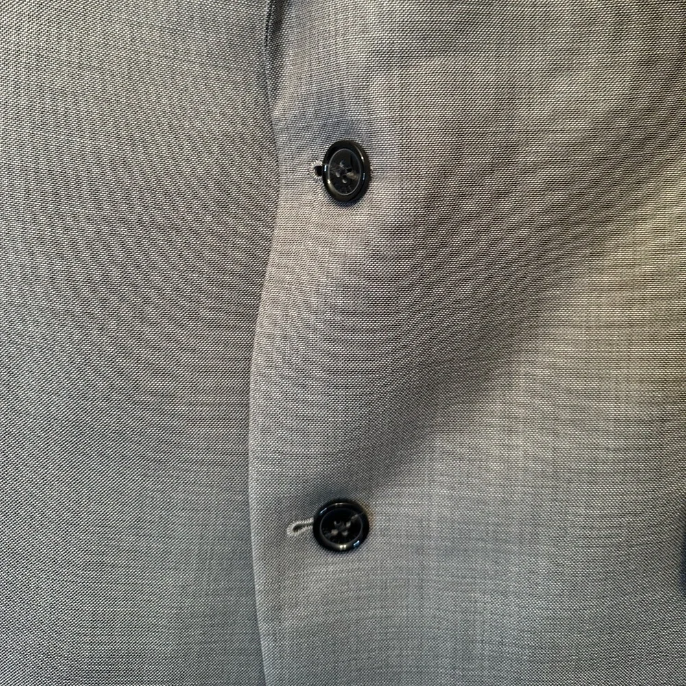 Tommy‎ Hilfiger 100% Wool Blazer Mens Size 44L Gray Sport Coat Mint Condition