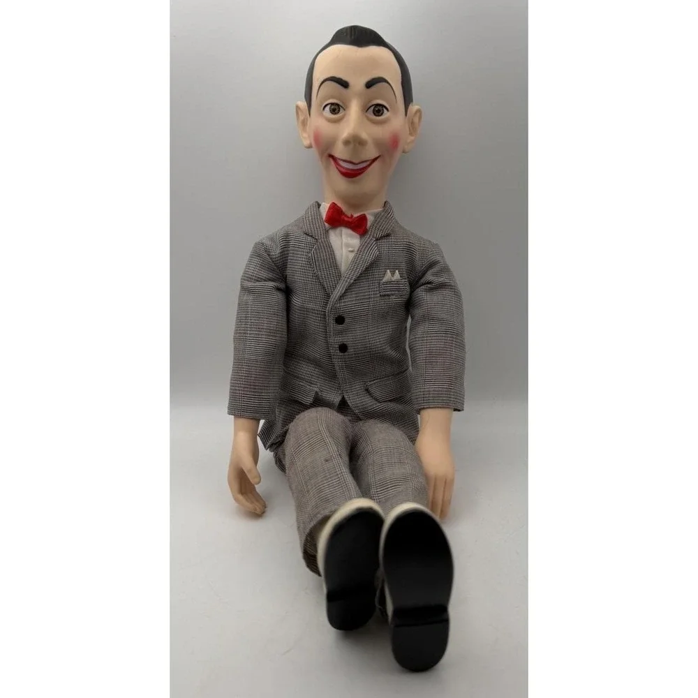 Vintage Pee-wee Herman Pull String Talking Doll 18