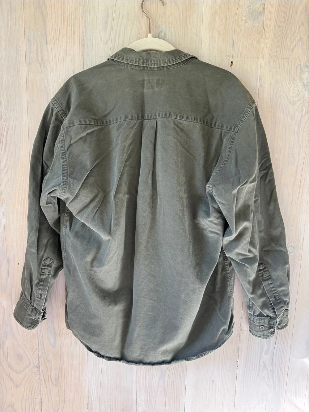 Vintage Banana Republic Safari Army Green Shirt Size S