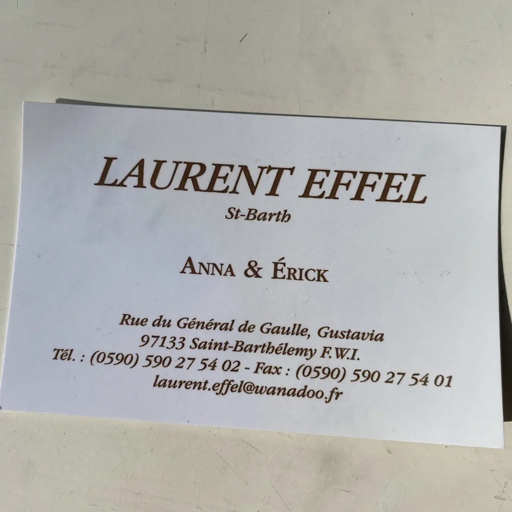 Laurent Effel beautiful leather