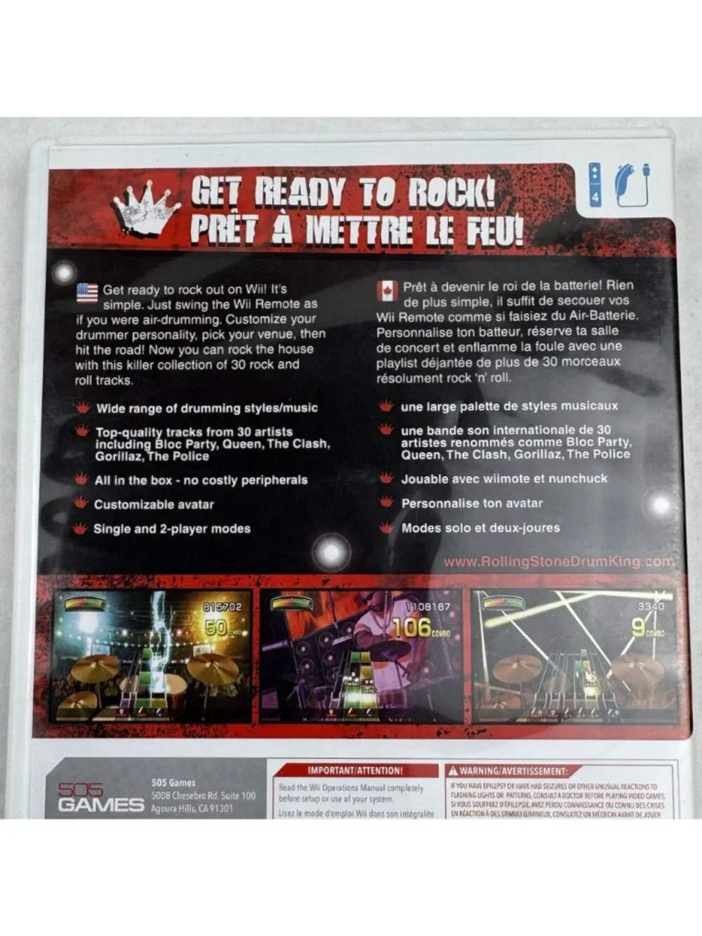 505 Games rhythm based