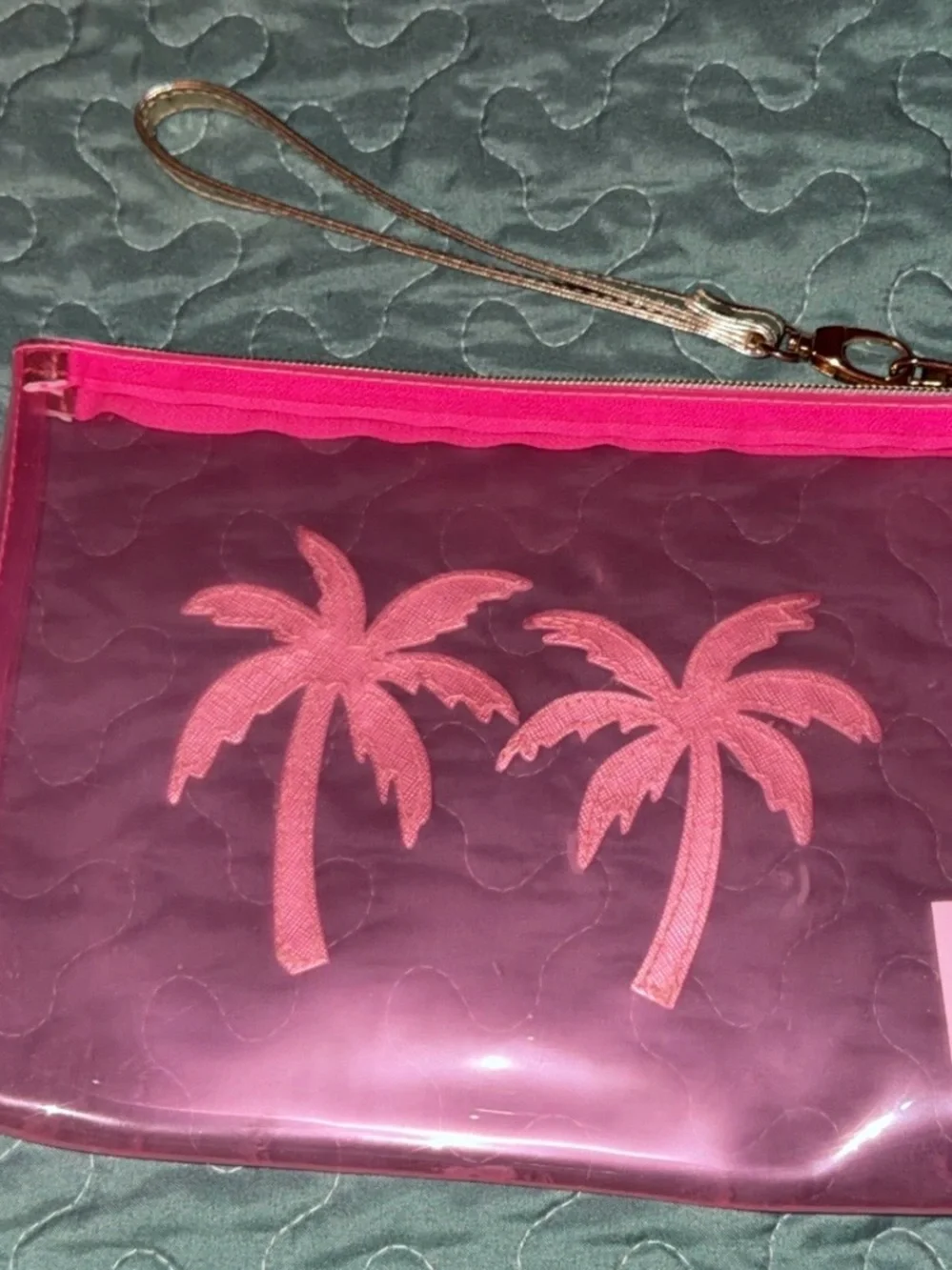 Lilly Pulitzer pink clear