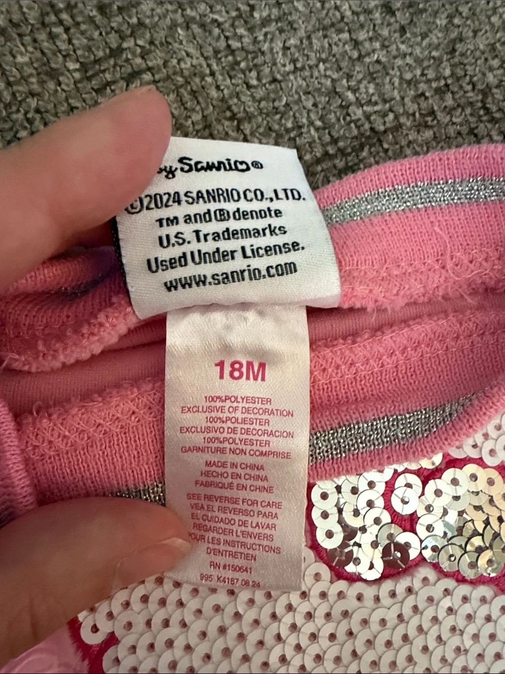 Hello Kitty soft pink