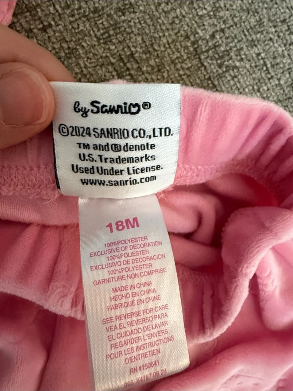 Hello Kitty soft pink