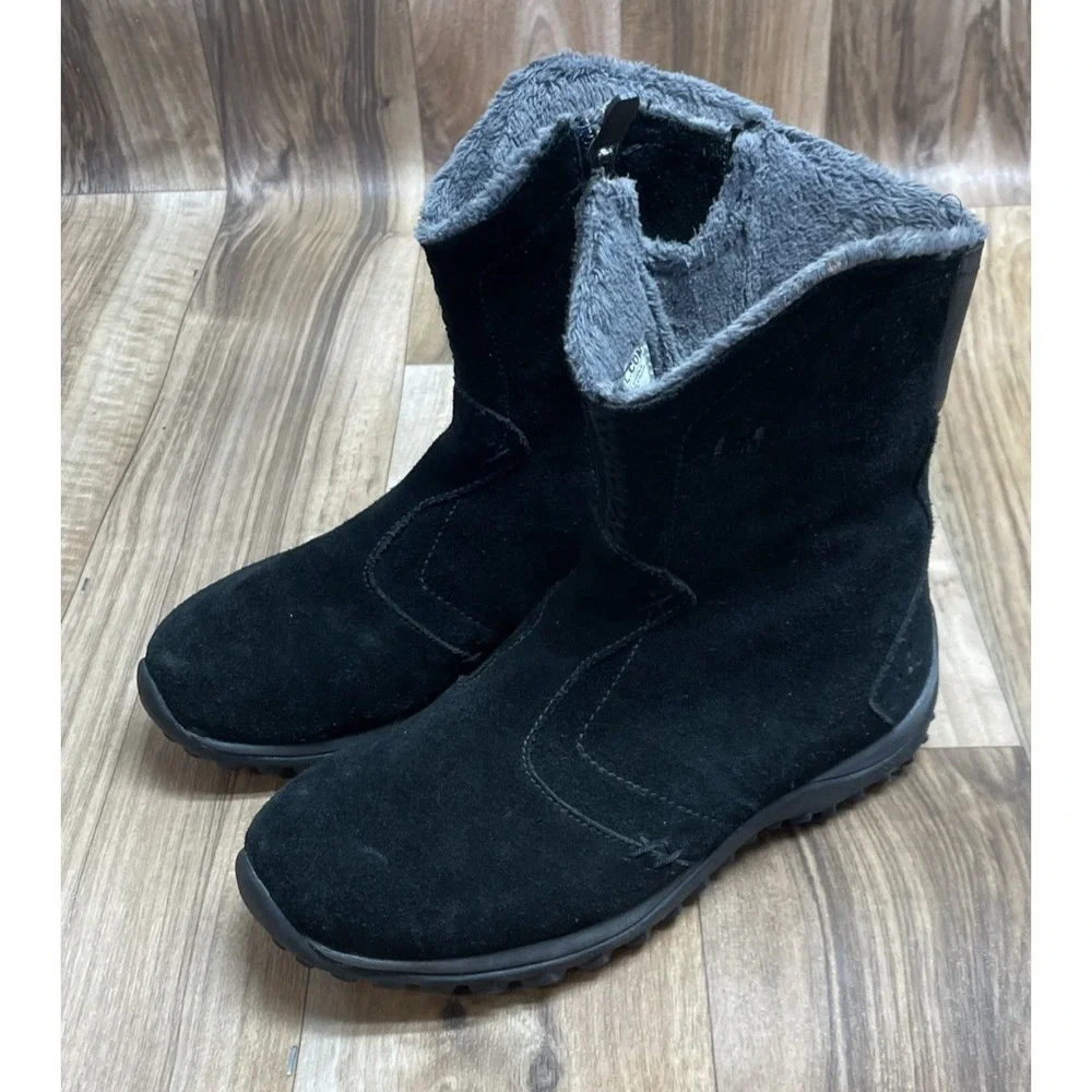 Sorel Boots Maribel Women's 6 Mid-Calf Thinsulate Waterproof Black Inside Zipper