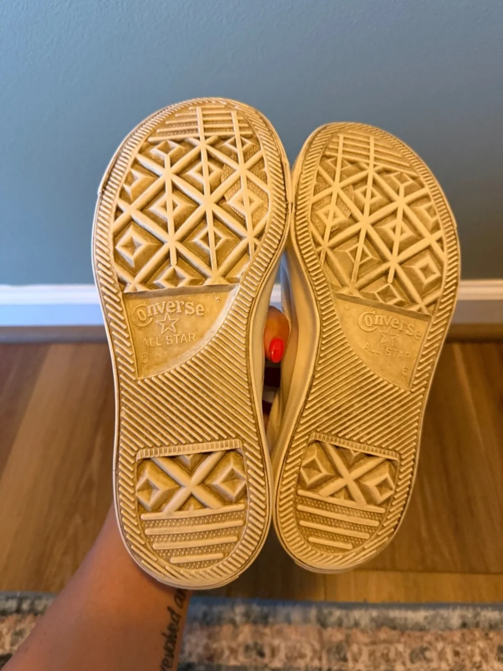 CONVERSE X PLAY COMME DES GARÇONS size 8