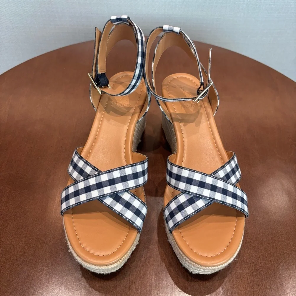 J. Crew fabric upper